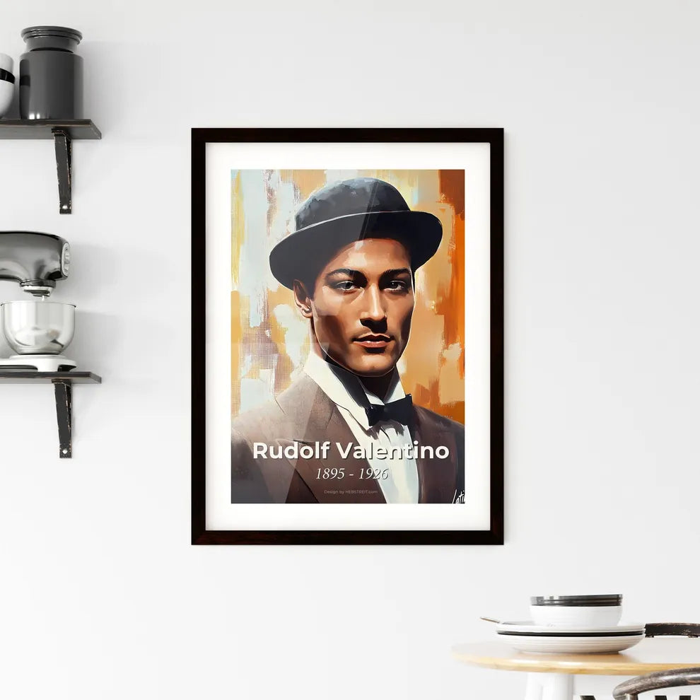 Portrait of Rudolf Valentino Hangings