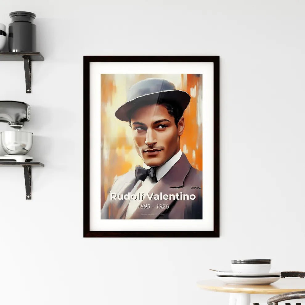 Portrait of Rudolf Valentino Hangings