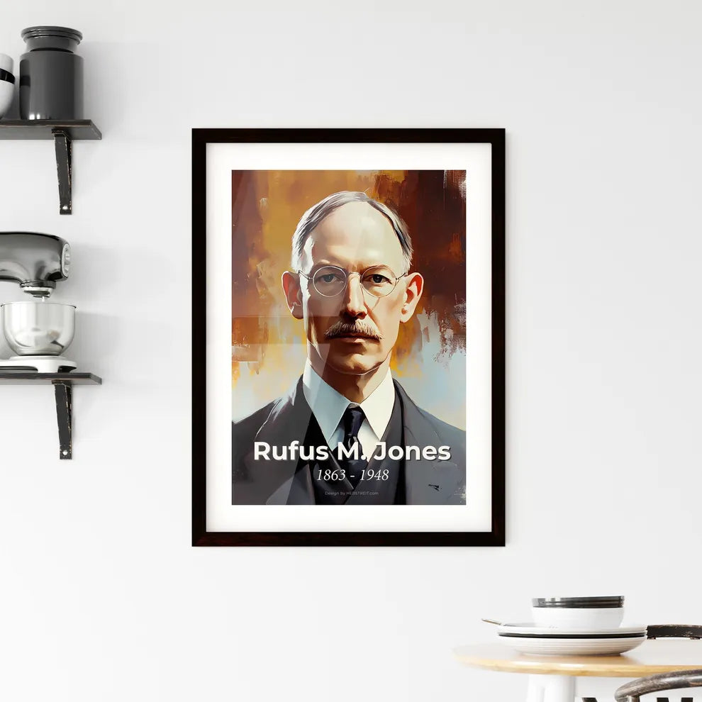 Portrait of Rufus M. Jones Hangings