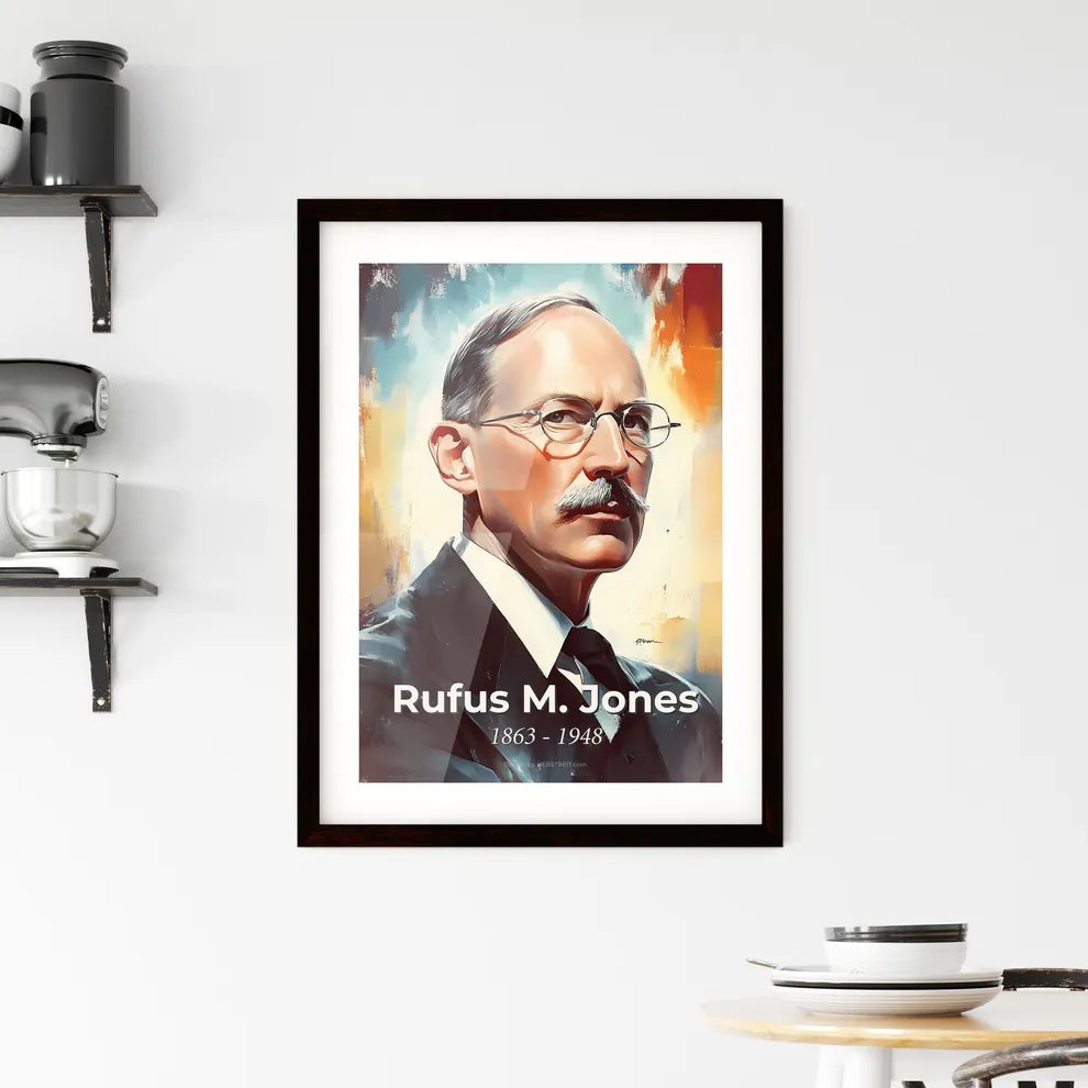 Portrait of Rufus M. Jones Hangings