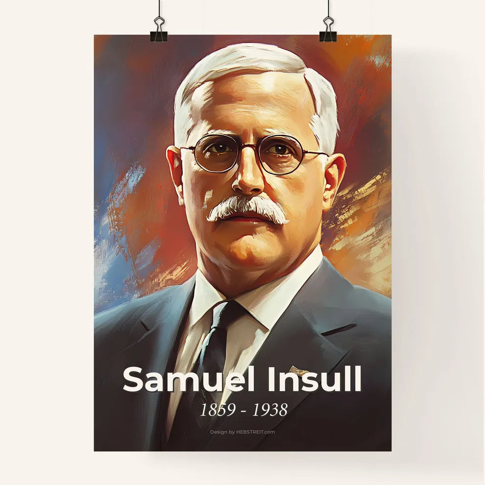 Portrait of Samuel Insull Poster