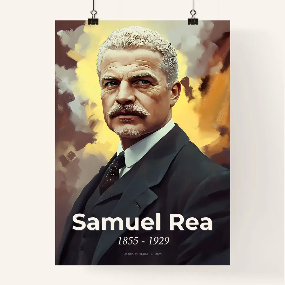 Portrait of Samuel Rea Poster