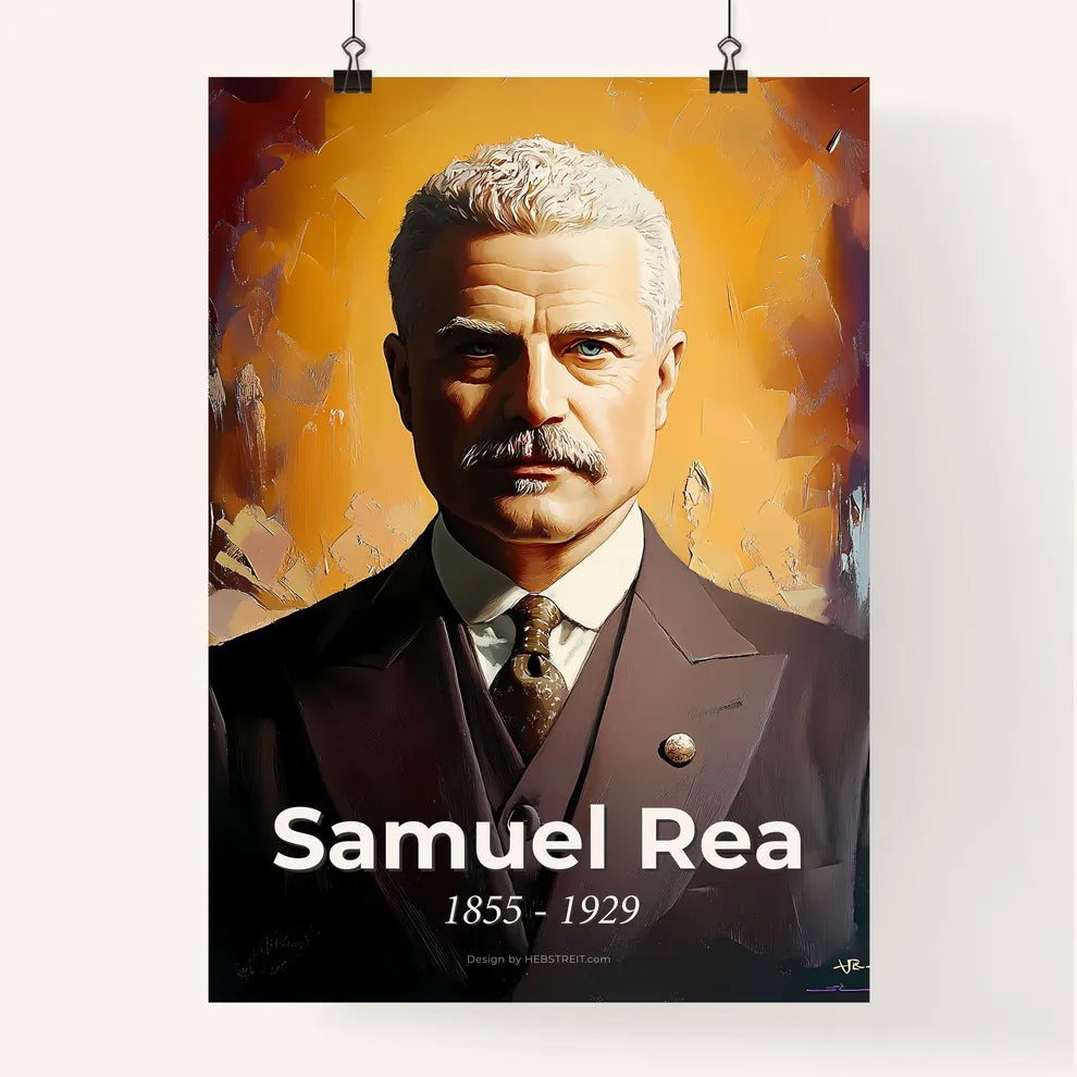 Portrait of Samuel Rea Poster