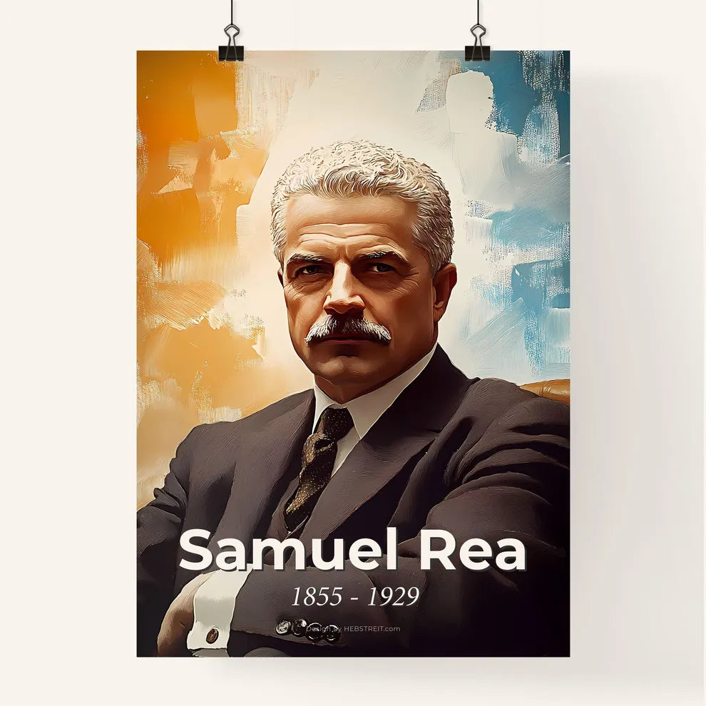 Portrait of Samuel Rea Poster