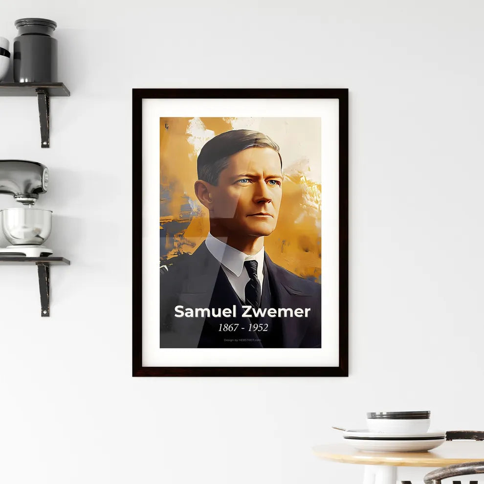 Portrait of Samuel Zwemer Hangings