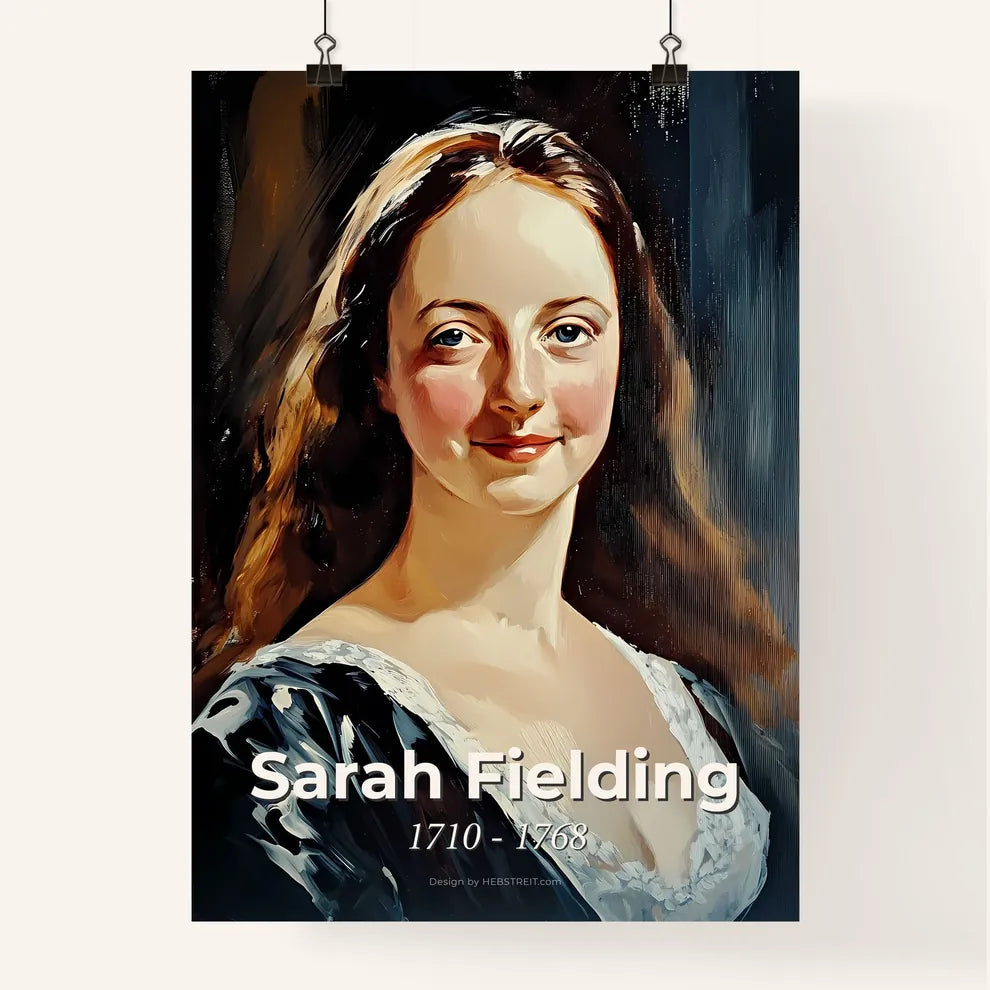 Portrait of Sarah Fielding Poster