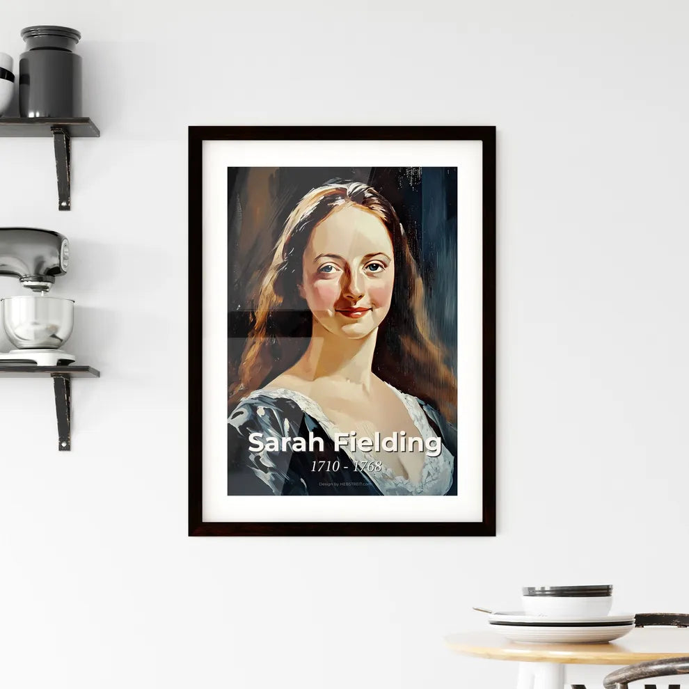 Portrait of Sarah Fielding Framed Print
