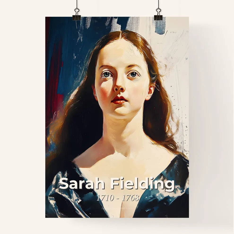 Portrait of Sarah Fielding Poster