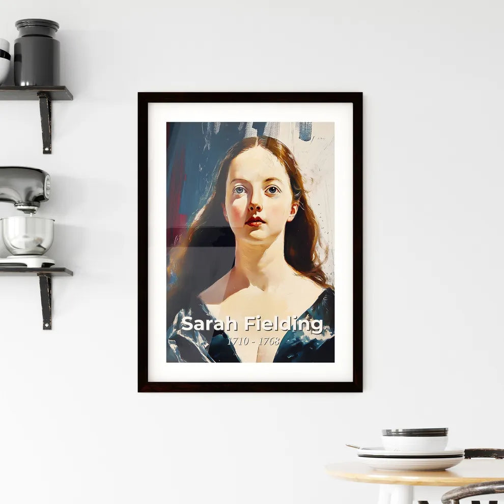 Portrait of Sarah Fielding Framed Print