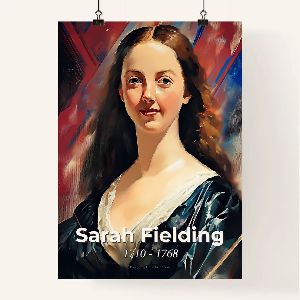 Portrait of Sarah Fielding Poster