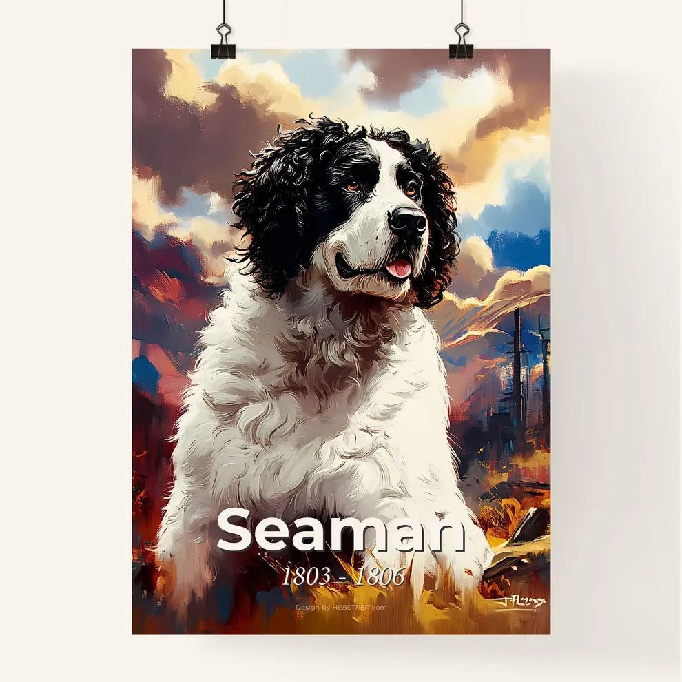 Portrait of Seaman Poster