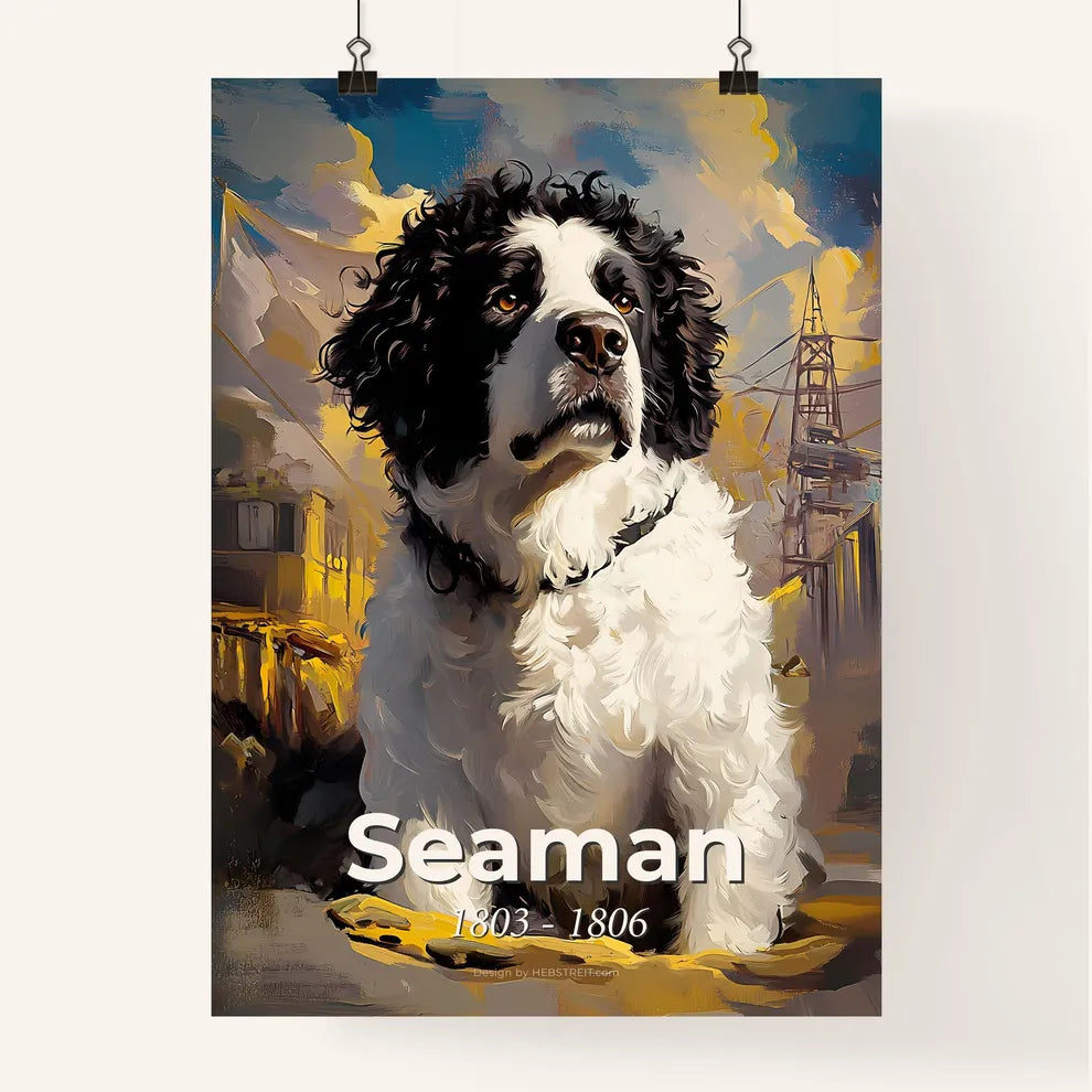 Portrait of Seaman Poster