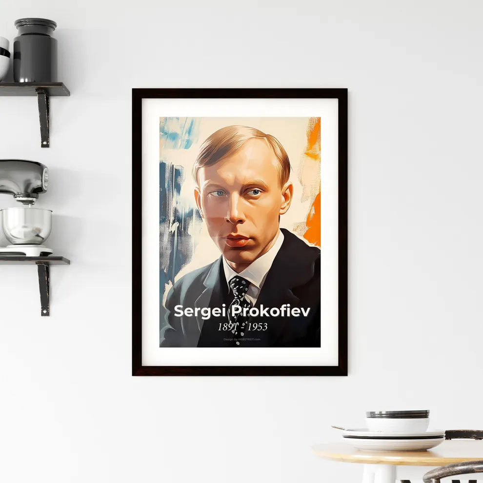 Portrait of Sergei Prokofiev Hangings