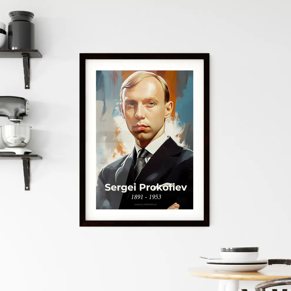 Portrait of Sergei Prokofiev Hangings