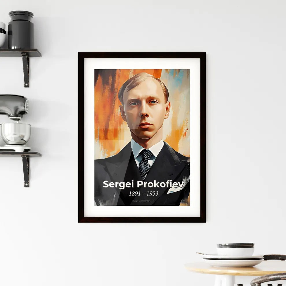Portrait of Sergei Prokofiev Hangings