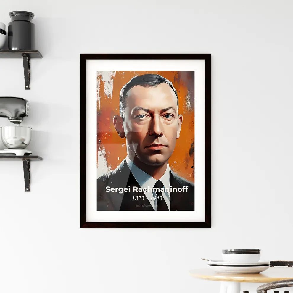 Portrait of Sergei Rachmaninoff Hangings