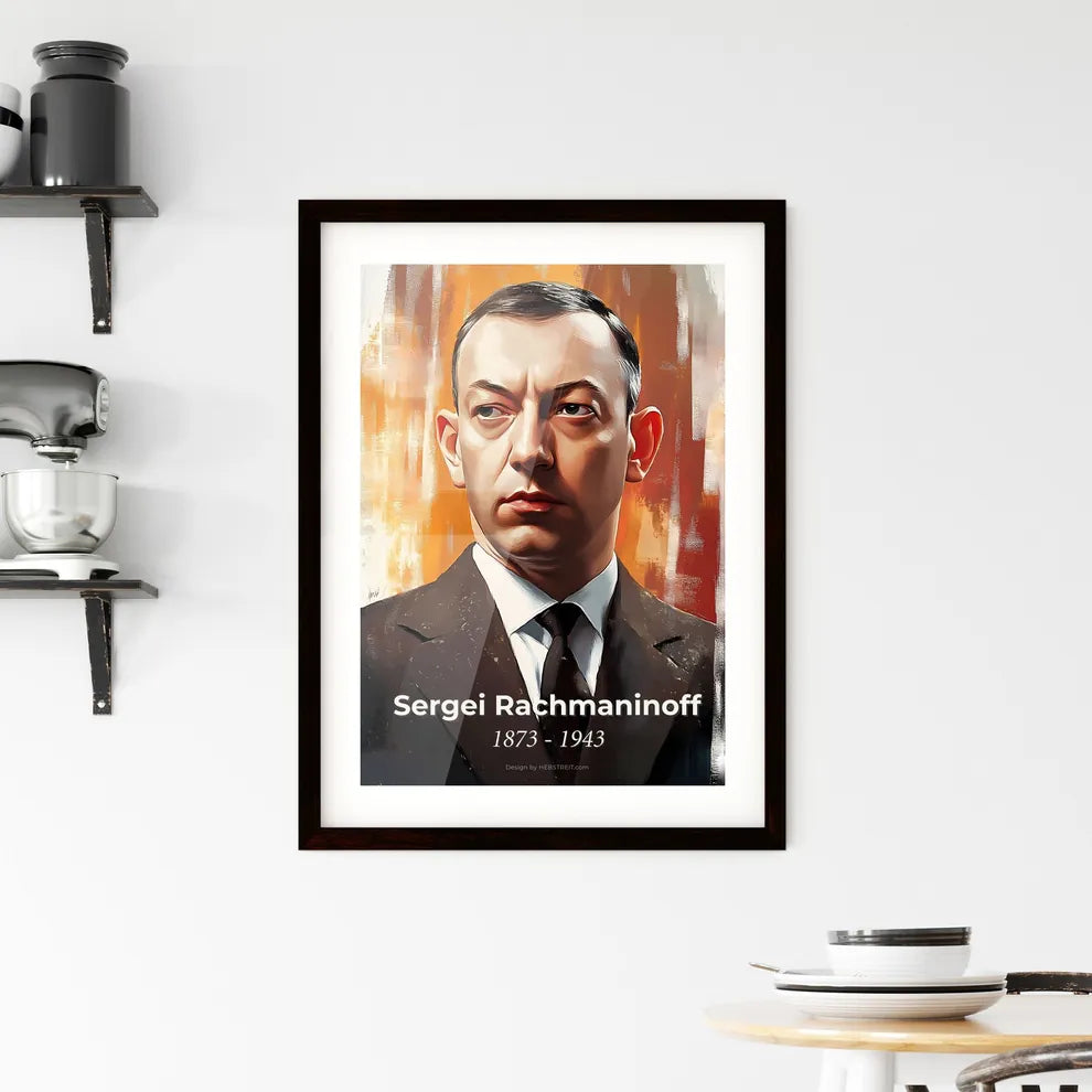 Portrait of Sergei Rachmaninoff Hangings