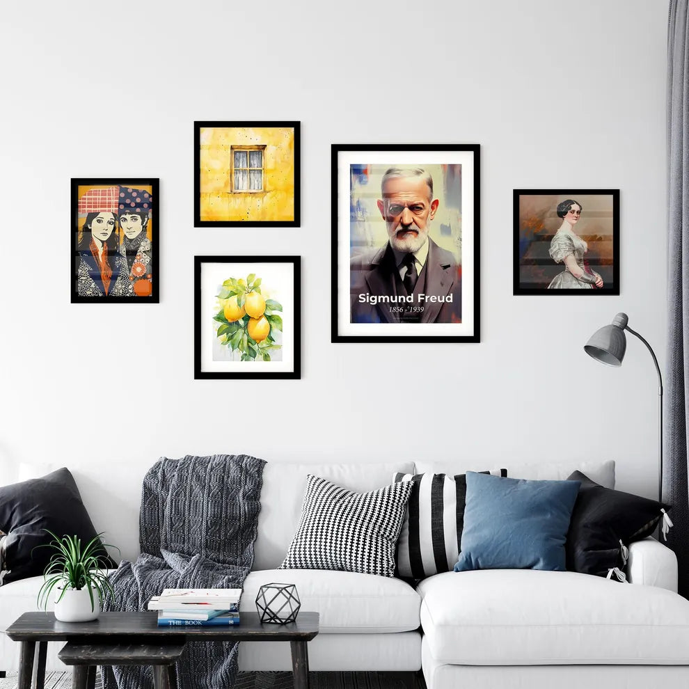 Portrait of Sigmund Freud Wall Art