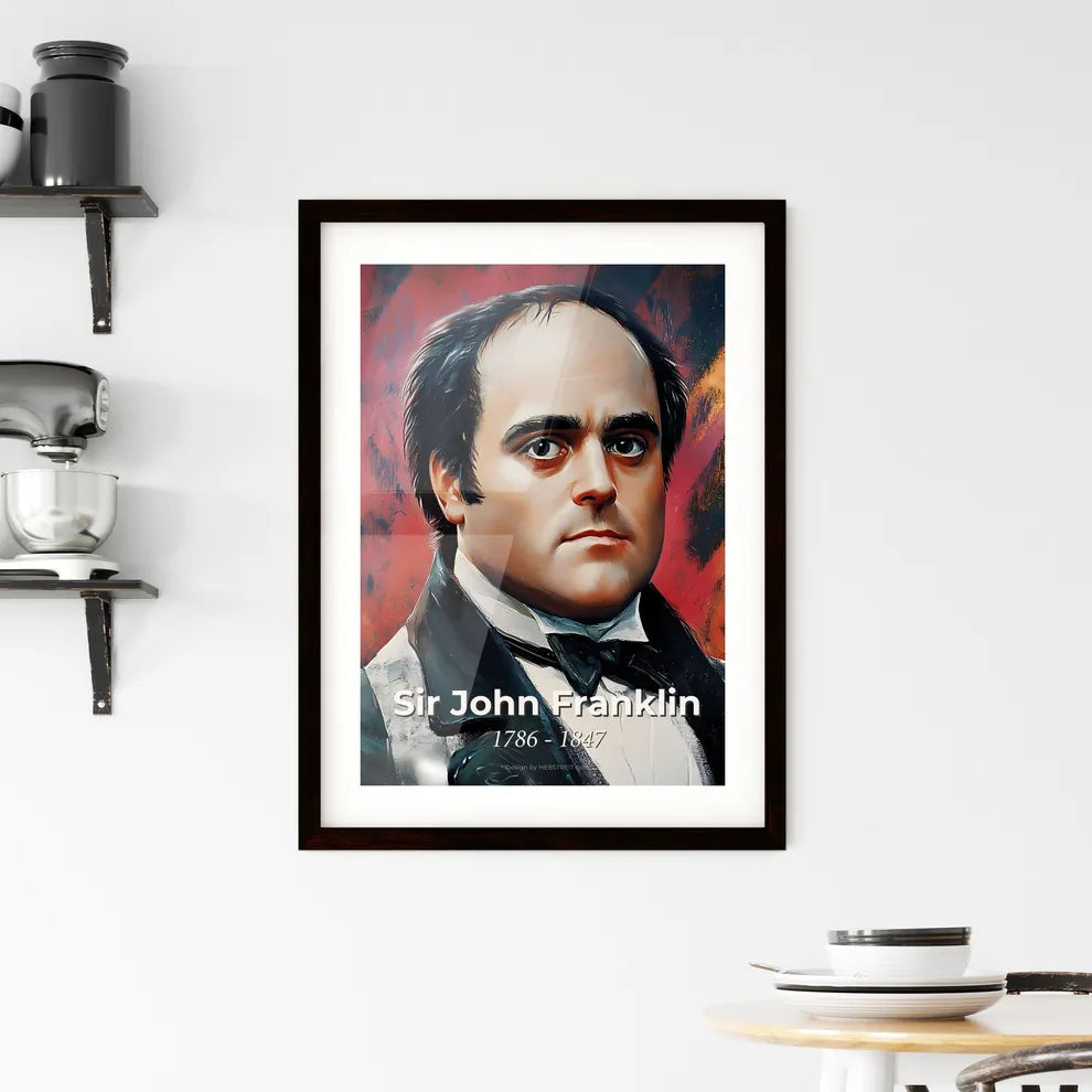 Portrait of Sir John Franklin Hangings