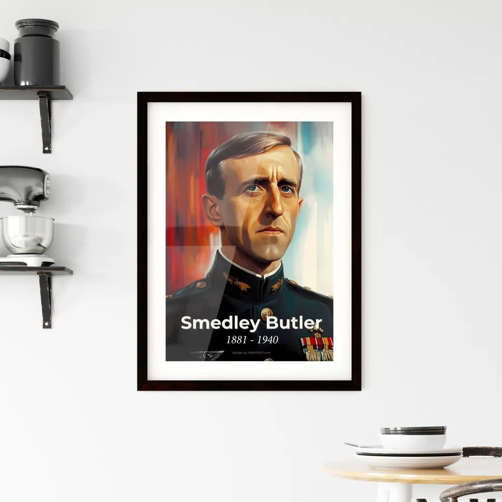 Portrait of Smedley Butler Hangings