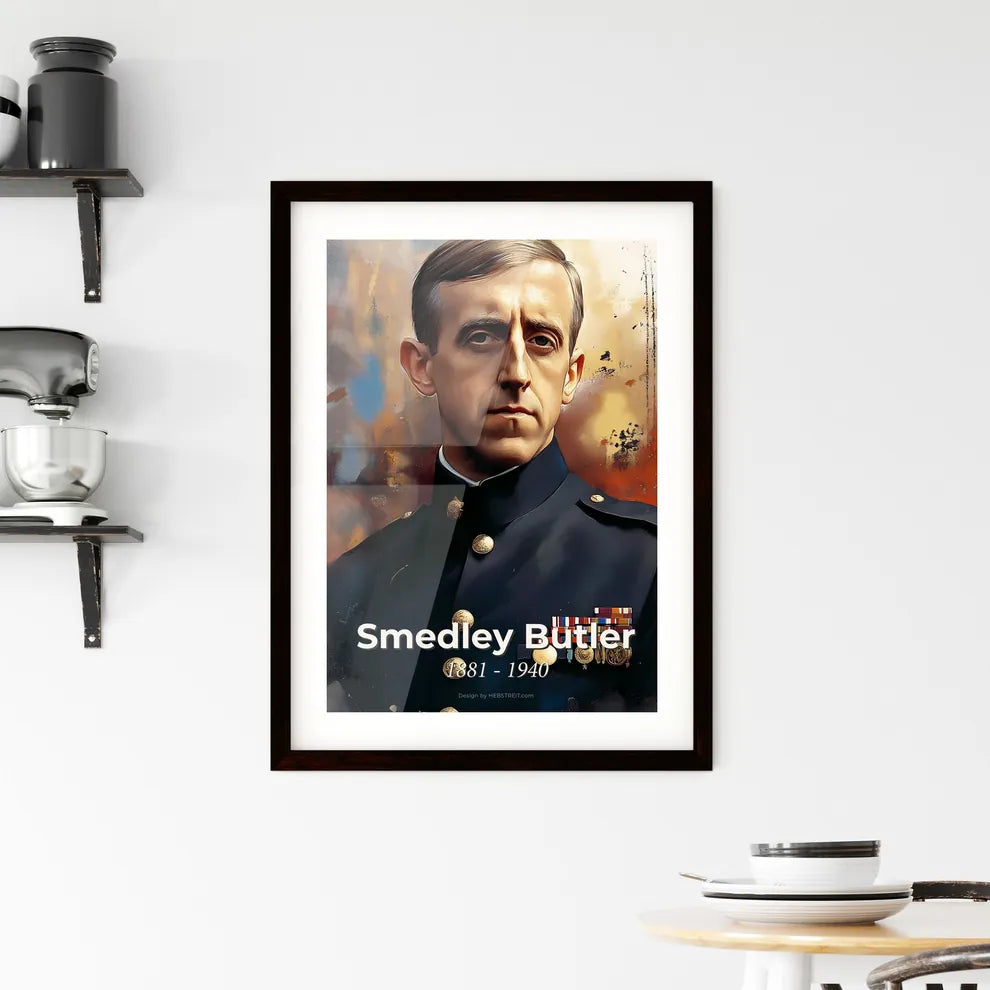 Portrait of Smedley Butler Hangings