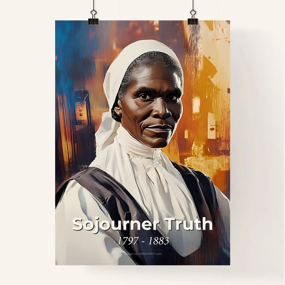 Portrait of Sojourner Truth Poster
