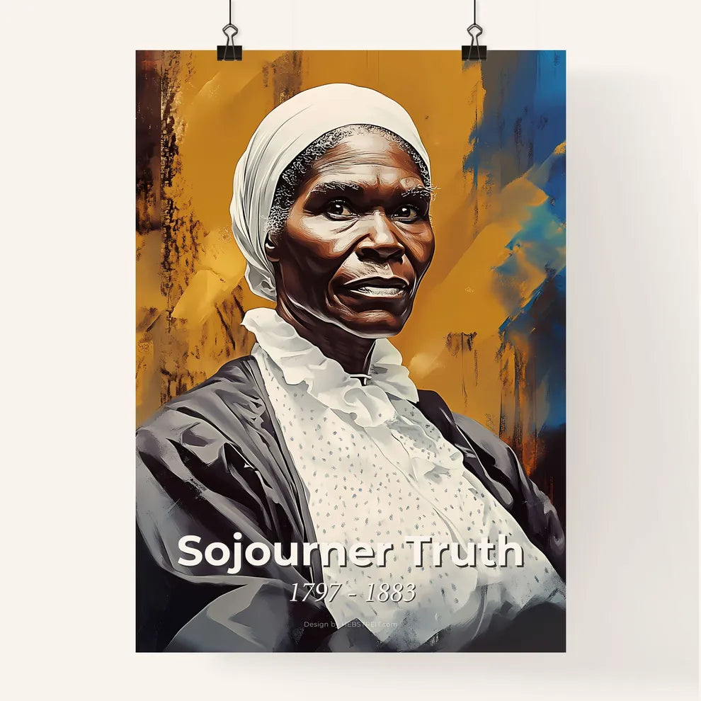 Portrait of Sojourner Truth Poster