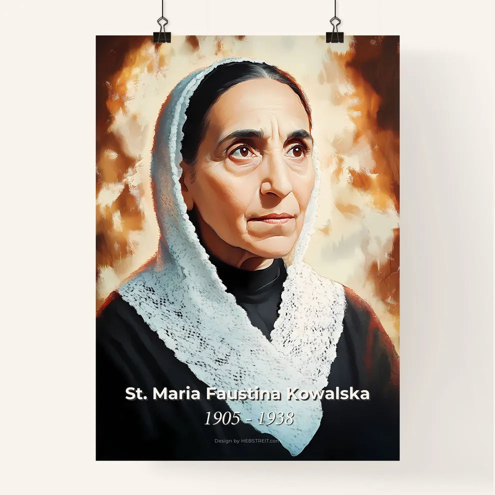 Portrait of St Poster