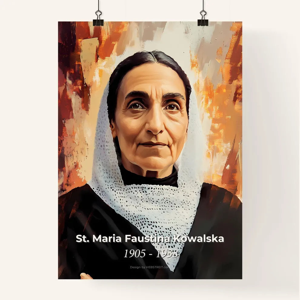 Portrait of St Poster