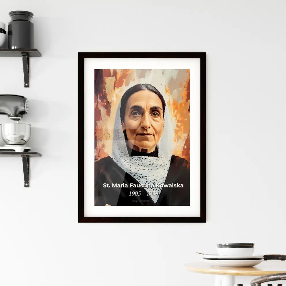 Portrait of St Framed Print