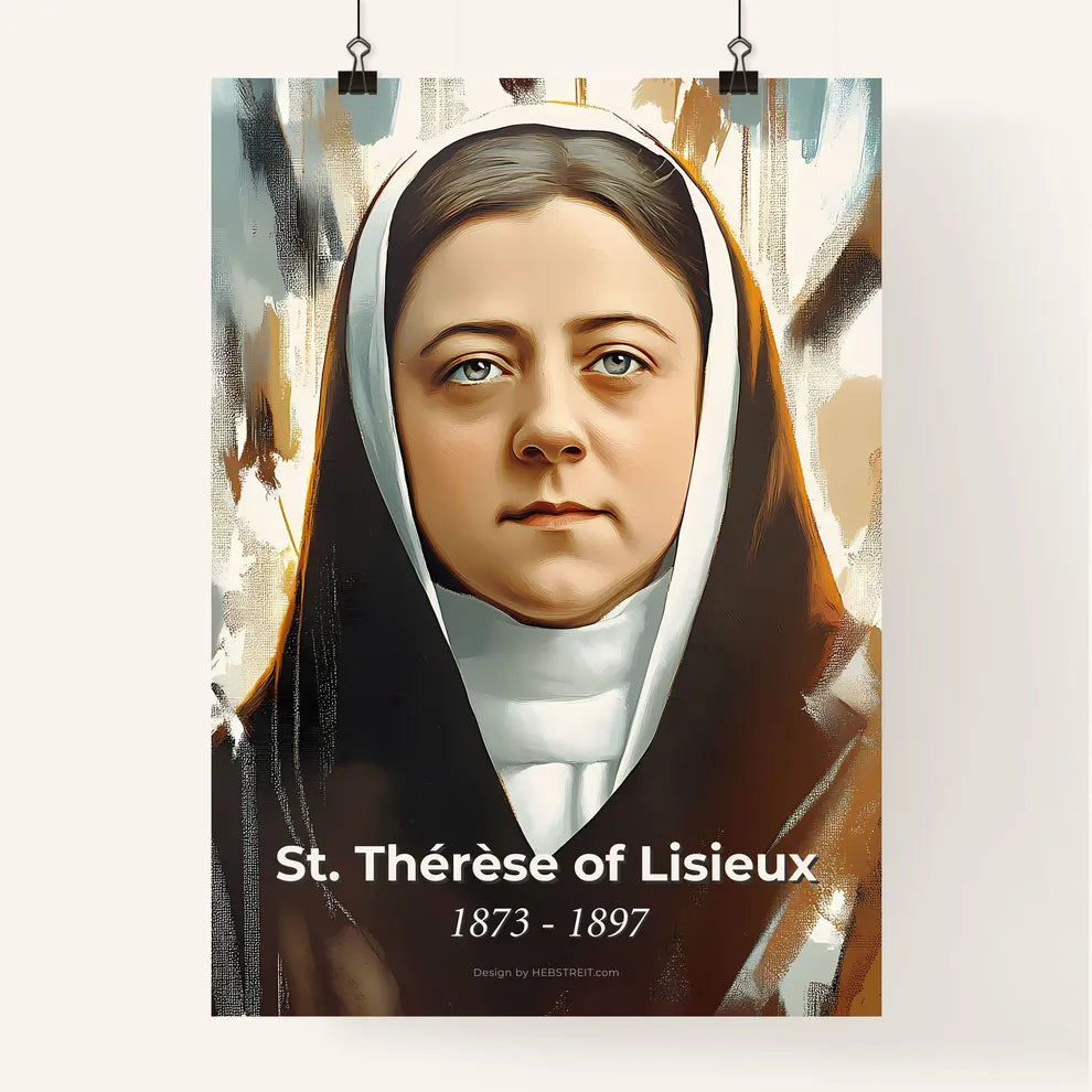 Portrait of St Poster