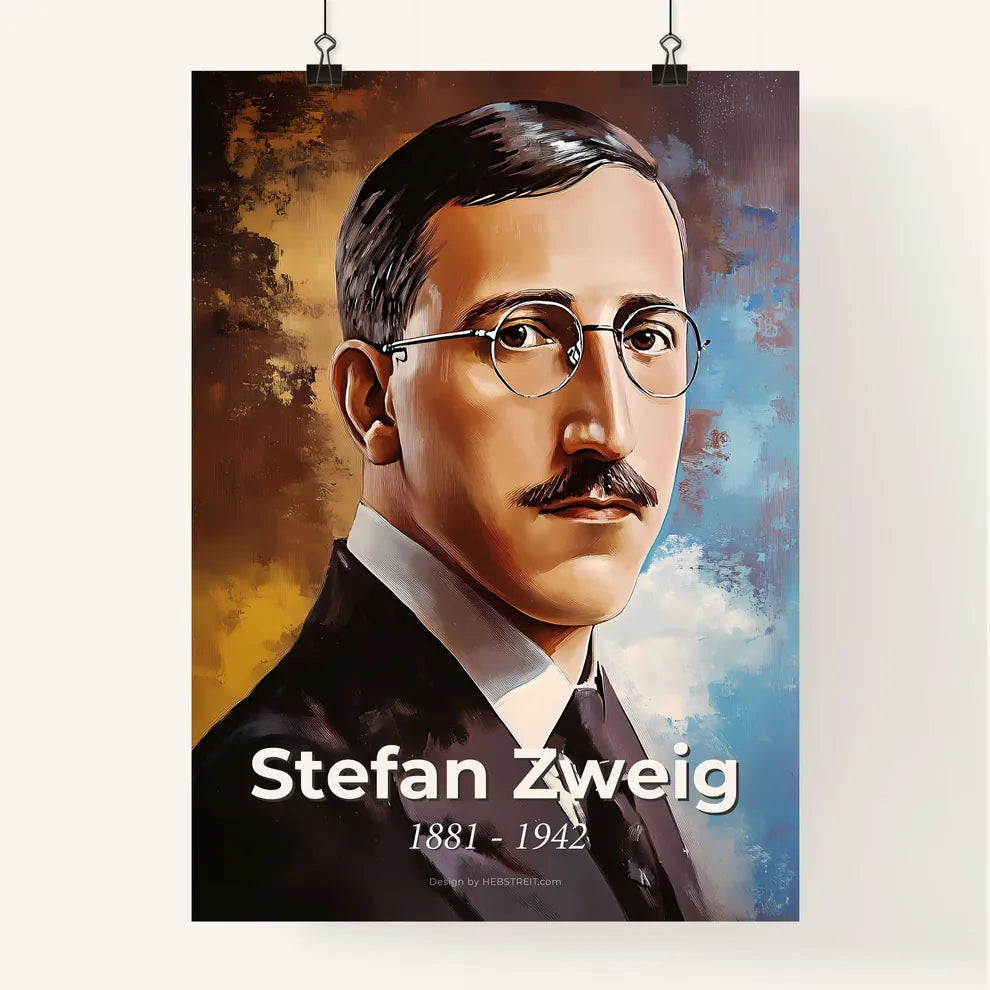 Portrait of Stefan Zweig Poster