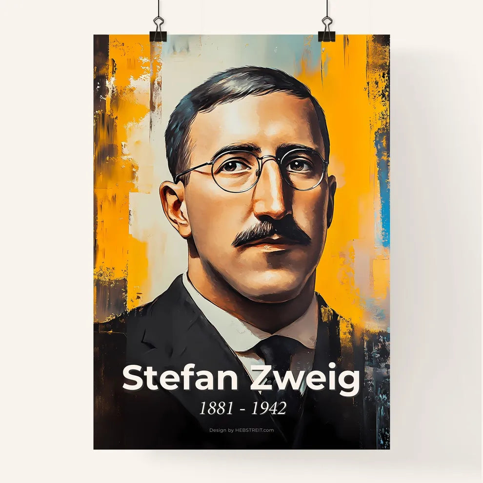 Portrait of Stefan Zweig Poster