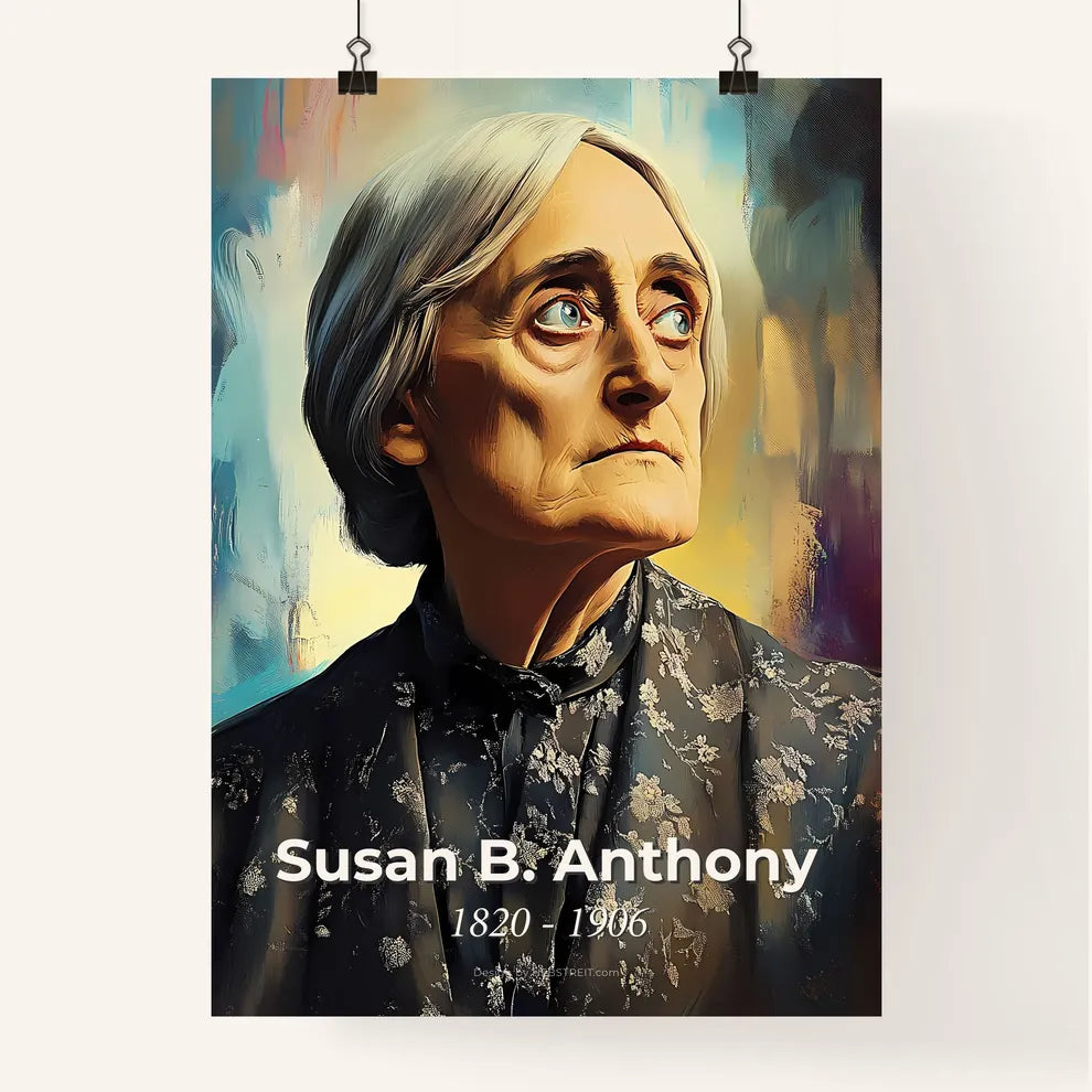 Portrait of Susan B Poster