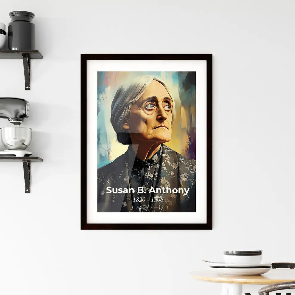 Portrait of Susan B Framed Print