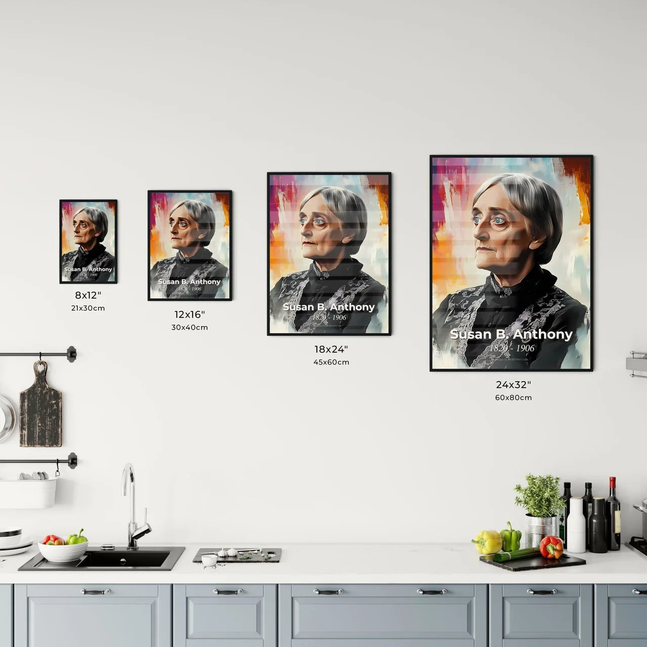 Portrait of Susan B - Kitchen Hangings
