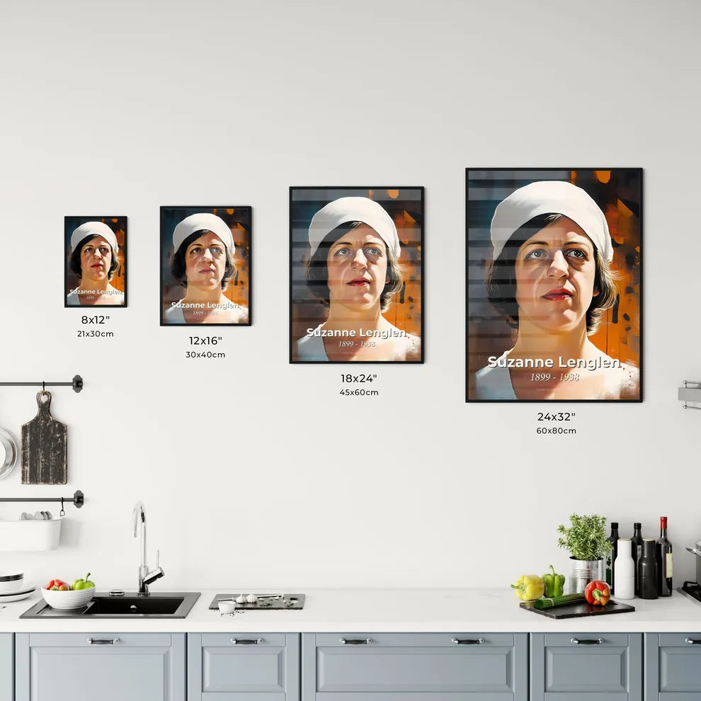 Portrait of Suzanne Lenglen - Kitchen Hangings