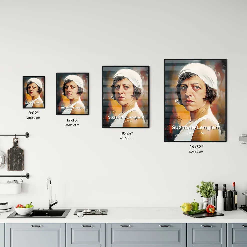 Portrait of Suzanne Lenglen - Kitchen Hangings
