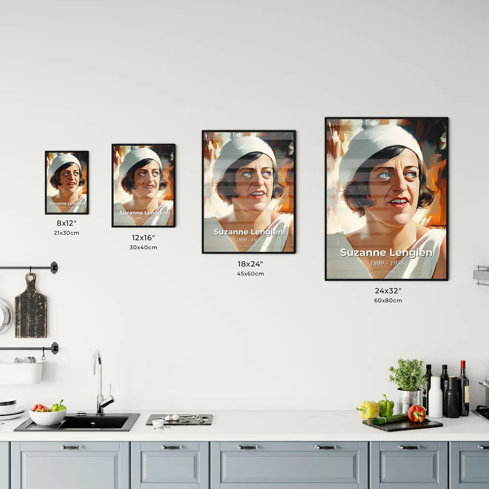 Portrait of Suzanne Lenglen - Kitchen Hangings