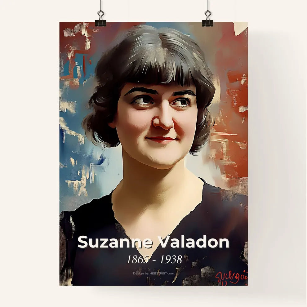 Portrait of Suzanne Valadon Poster