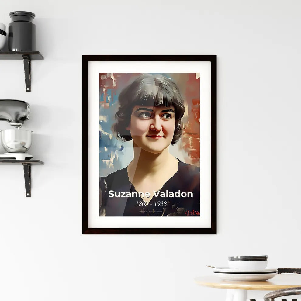 Portrait of Suzanne Valadon Framed Print