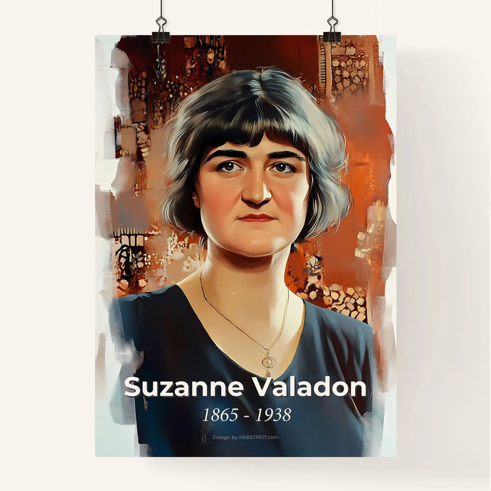 Portrait of Suzanne Valadon Poster