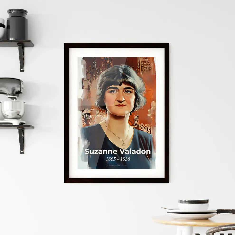 Portrait of Suzanne Valadon Framed Print