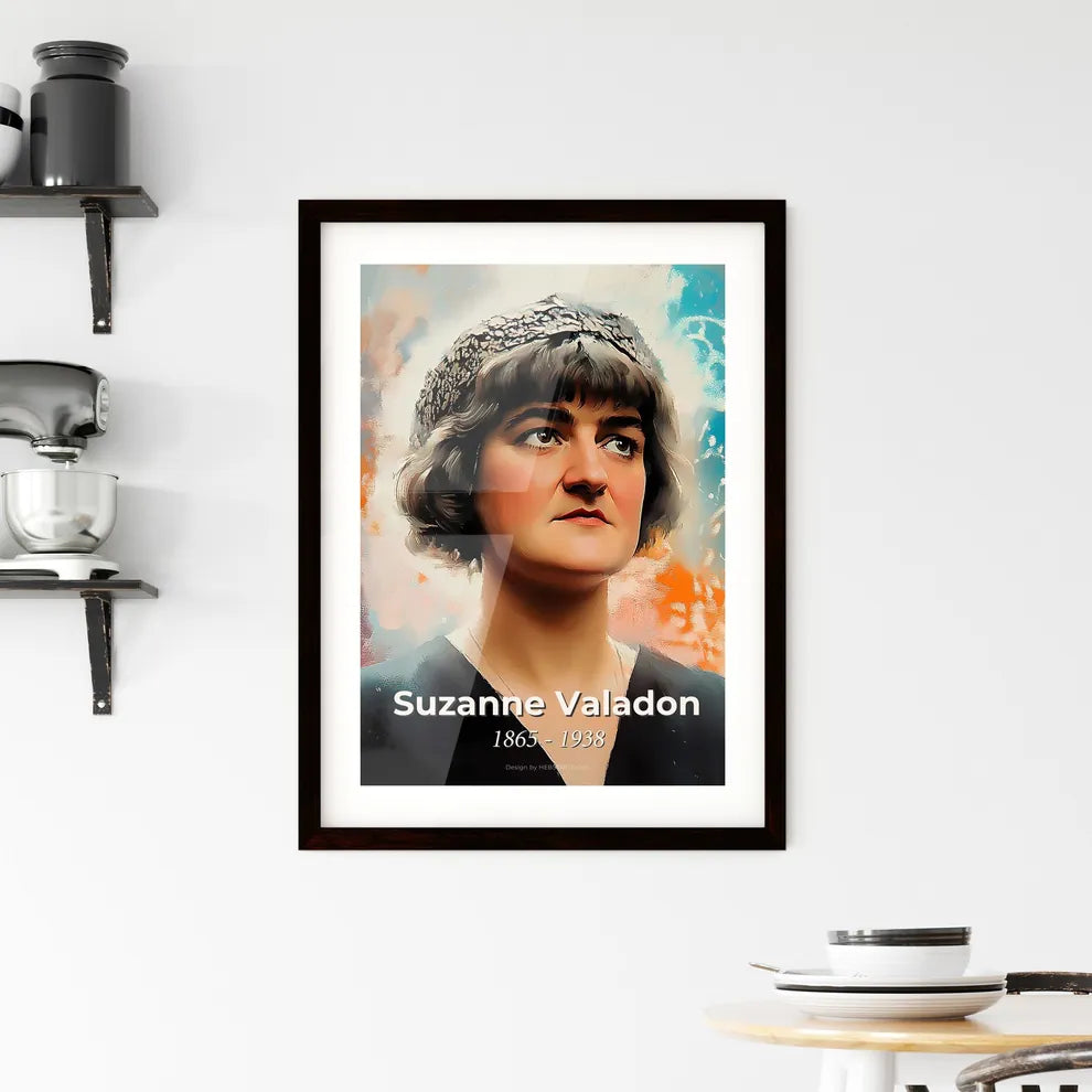 Portrait of Suzanne Valadon Framed Print