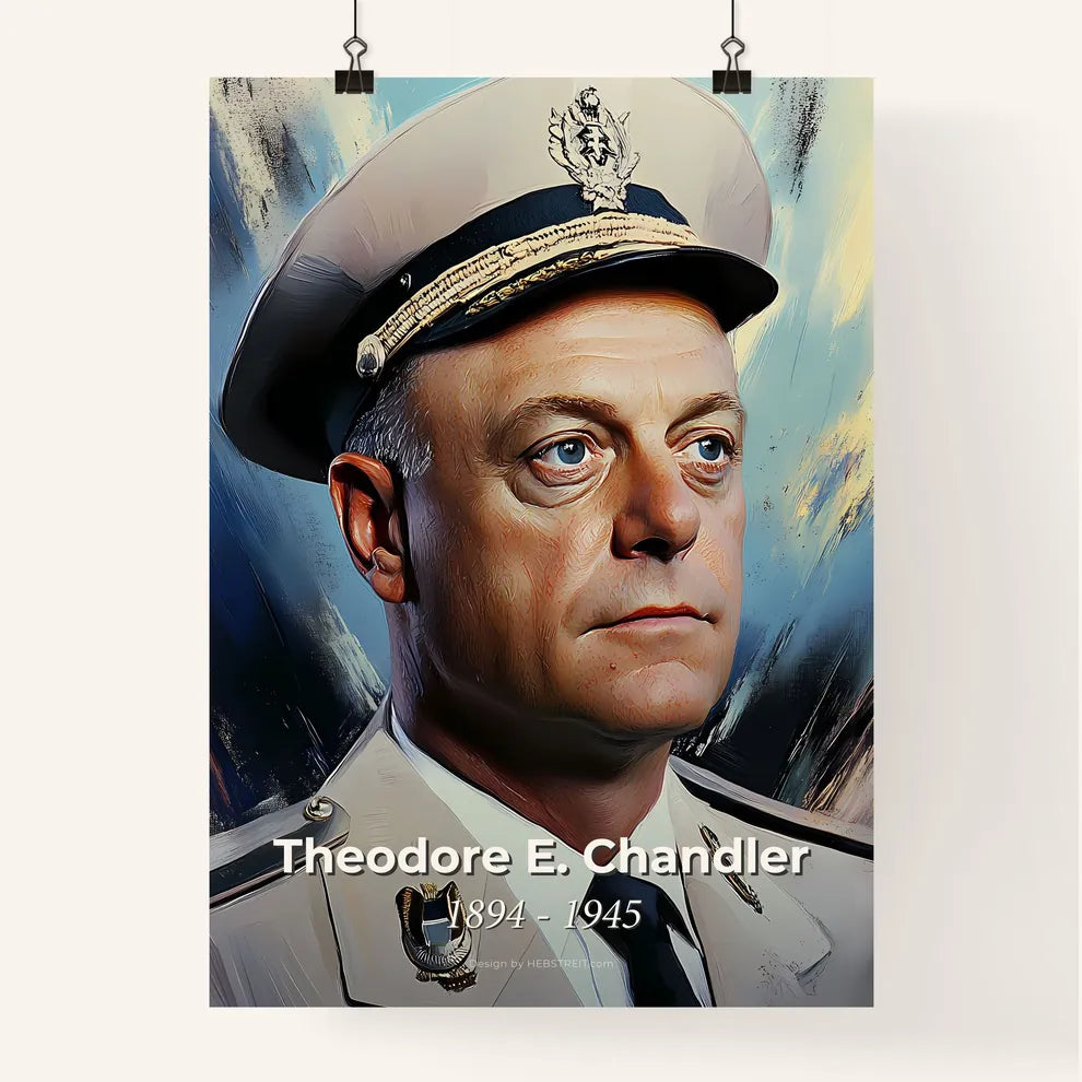 Portrait of Theodore E. Chandler Poster