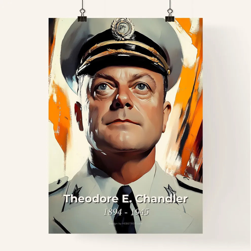 Portrait of Theodore E. Chandler Poster