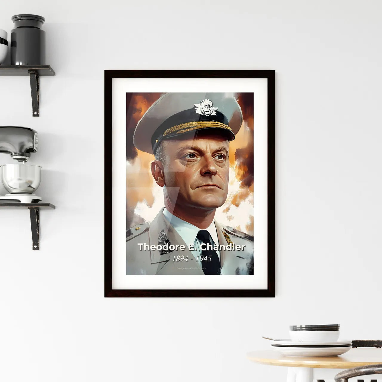 Portrait of Theodore E. Chandler Hangings