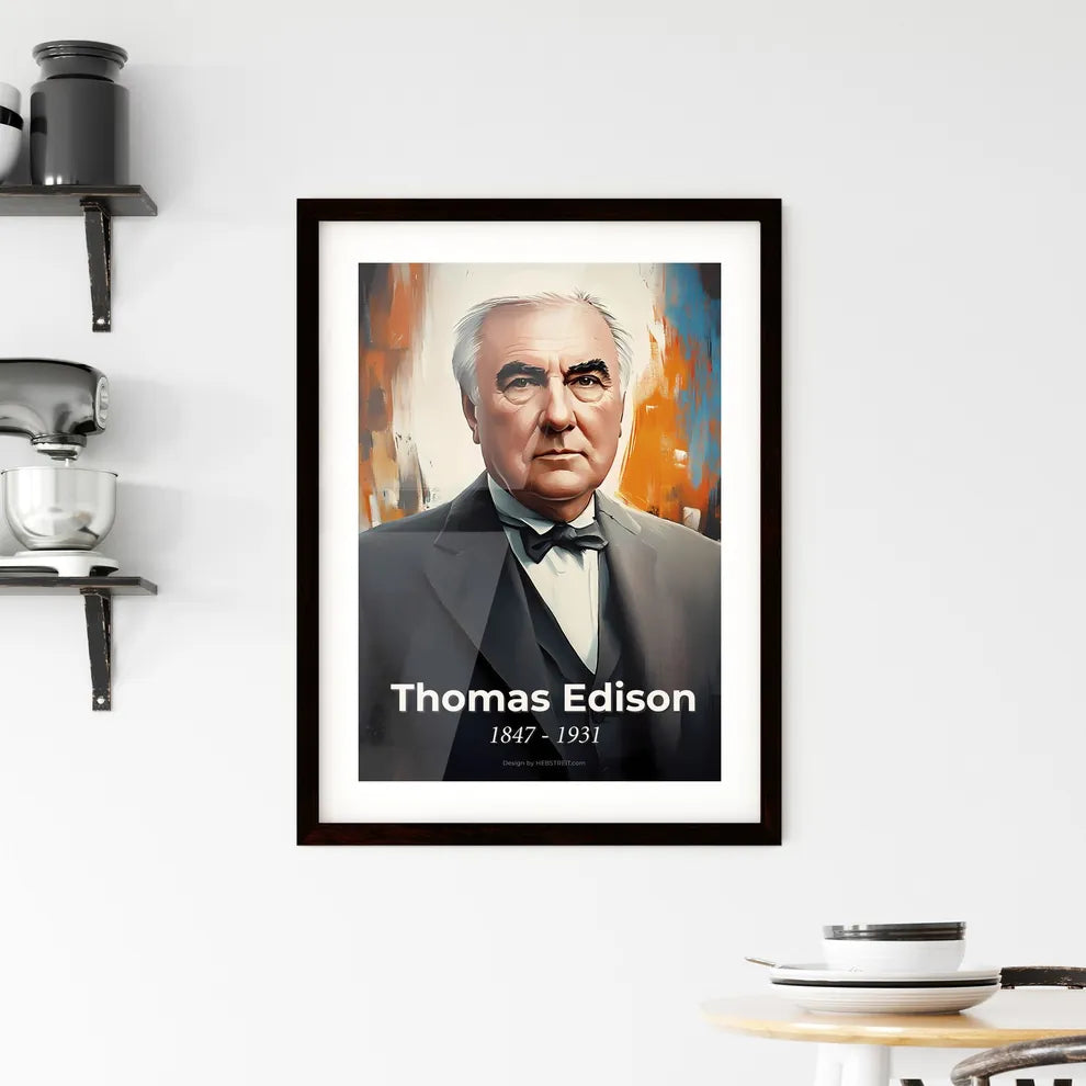 Portrait of Thomas Edison Hangings