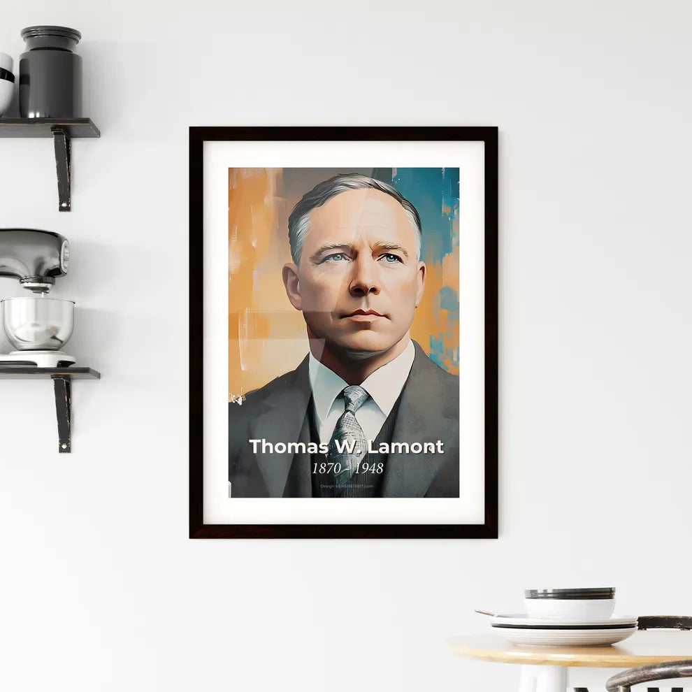 Portrait of Thomas W. Lamont Hangings