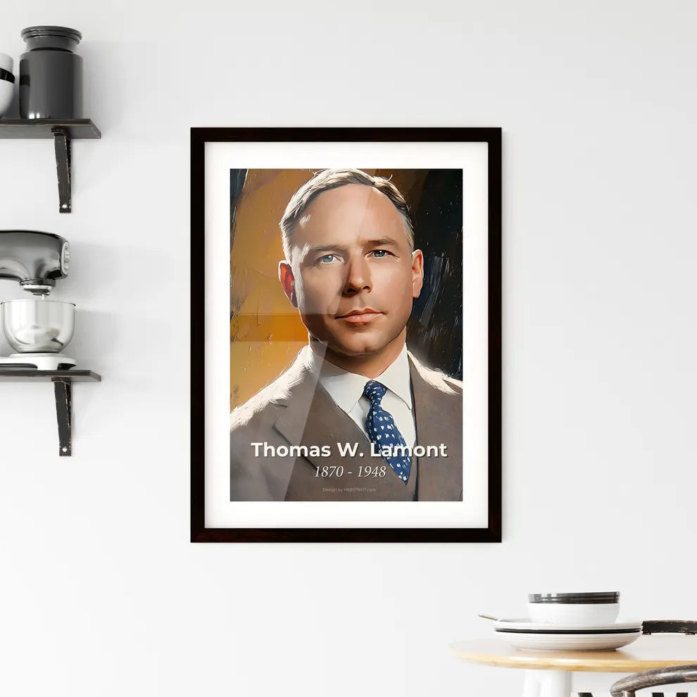 Portrait of Thomas W. Lamont Hangings